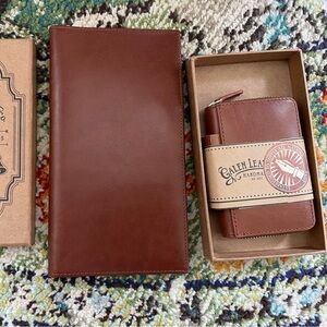 Galen leather - hobonichi weeks cover + EDC wallet